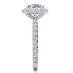 Eliane Moissanite Ring
