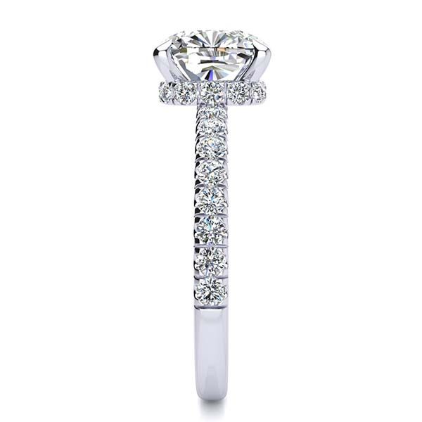 Rebecca Moissanite Ring