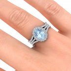 Marissa Aquamarine Ring