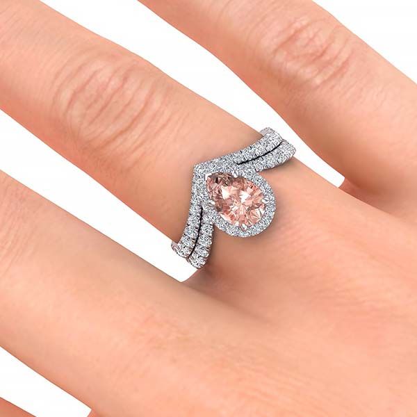 Anna Morganite Ring