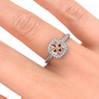 Alyssa Morganite Ring