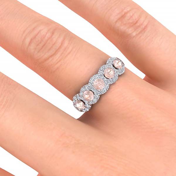 Amy Morganite Ring