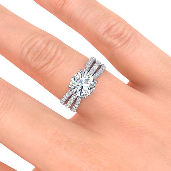 Tressa Moissanite Ring