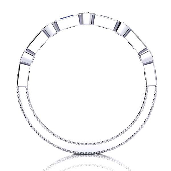 Megan Baguette Diamond Ring