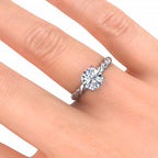 Gloria Moissanite Ring