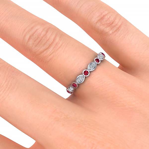 Medina Ruby Eternity Ring