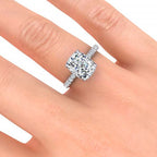 Jenny Moissanite Ring