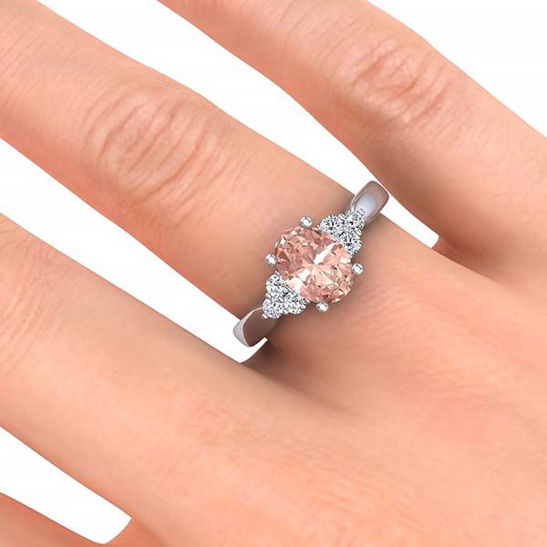 Selena Morganite Ring
