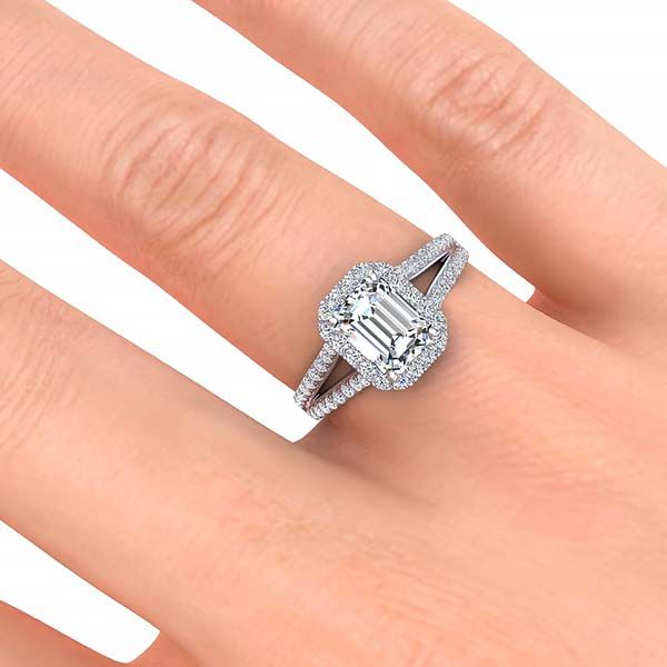 Kenzie Moissanite Ring