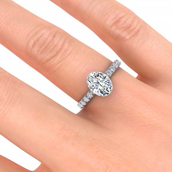 Bethany Moissanite Ring