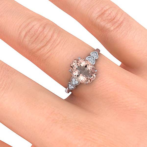 Simona Morganite Ring