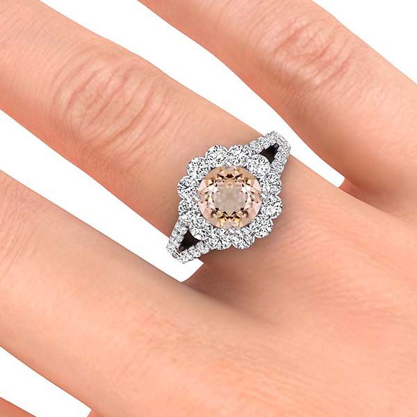 Milana Morganite Ring