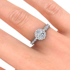 Vera Lab Grown Diamond Ring