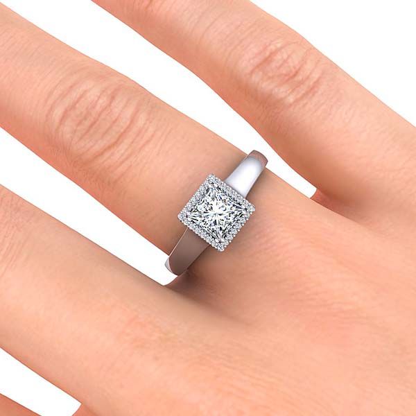 Camilla Moissanite Ring