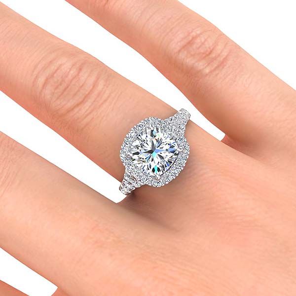 Macy Moissanite Ring