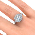 Macy Moissanite Ring