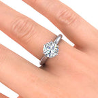 Brooke Moissanite Ring