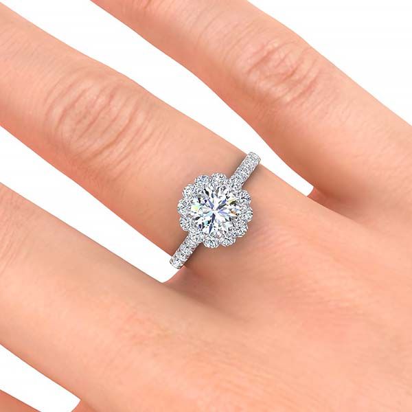 Emmy Moissanite Ring
