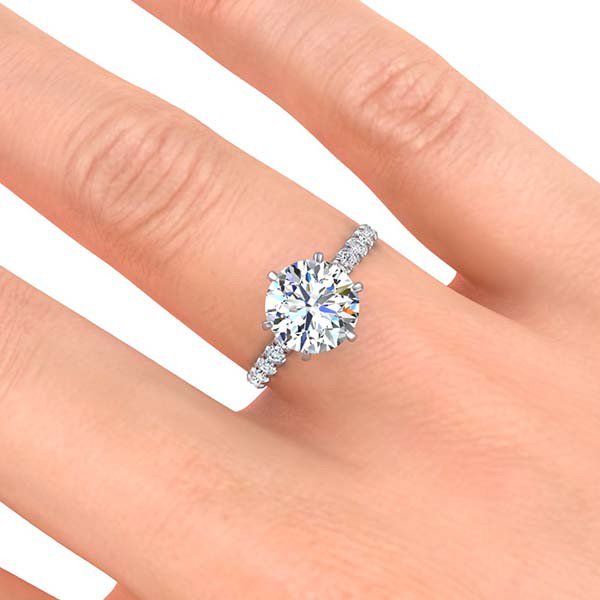 Brooklyn Moissanite Ring