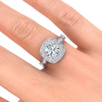 Allison Moissanite Ring