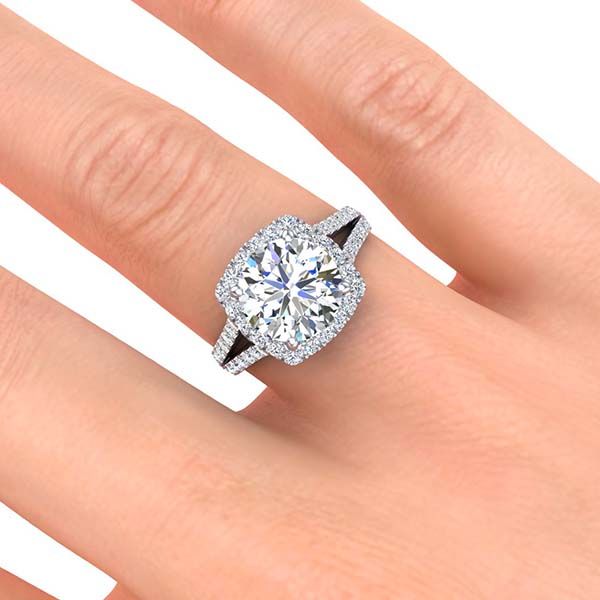 Margaret Moissanite Ring