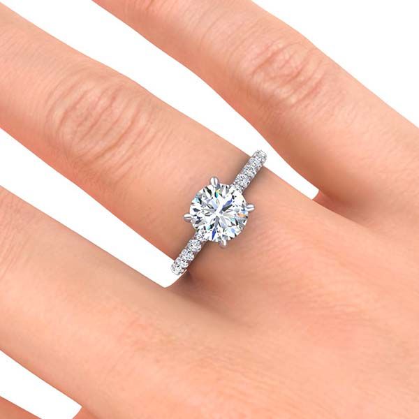 Vicky Moissanite Ring