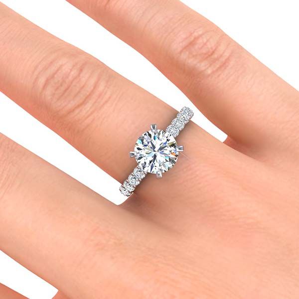 Nancy Moissanite Ring