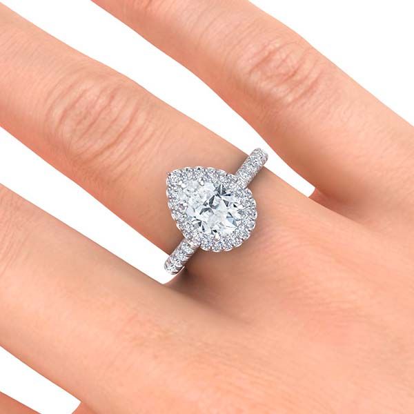 Kaitlyn Moissanite Ring