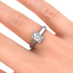 Lexi Moissanite Ring