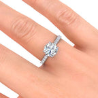 Mackenzie Moissanite Ring