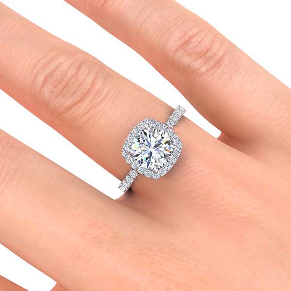 Miriam Moissanite Ring