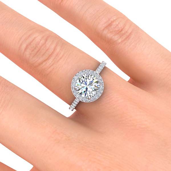 Karissa Moissanite Ring