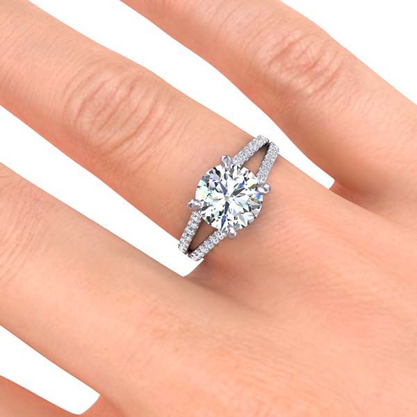 Harley Moissanite Ring