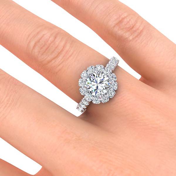 Harper Moissanite Ring