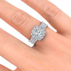Dana Moissanite Ring
