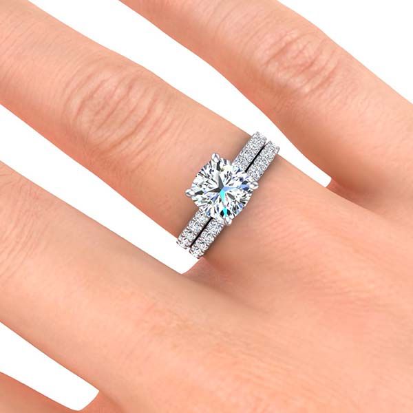 Jordan Moissanite Ring