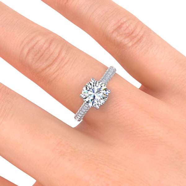 Alicia Moissanite Ring