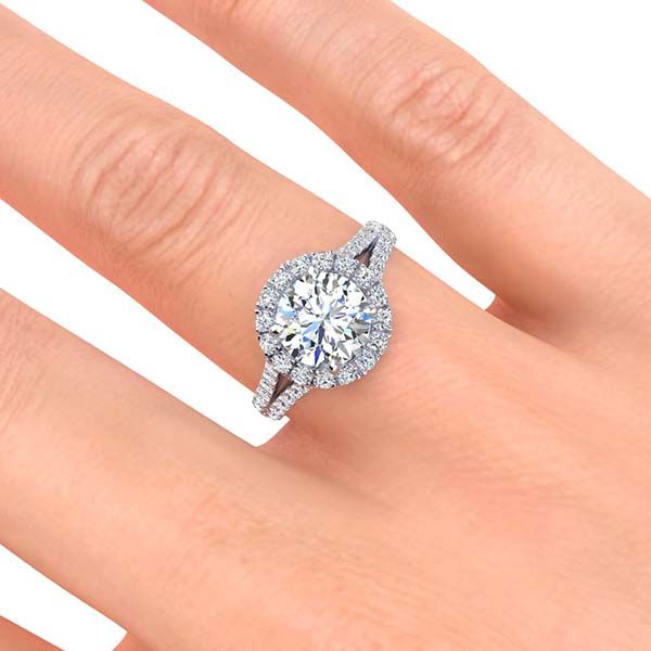 Ashley Moissanite Ring