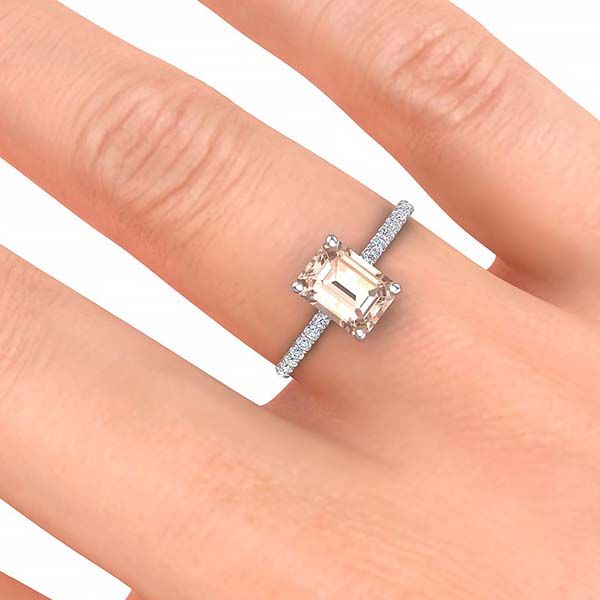 Yana Morganite Ring