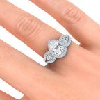 Lisa Moissanite Ring