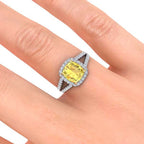 Sunny Sapphire Ring