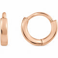 Hoop Earrings — 14K Rose Gold — 8 mm — view 1