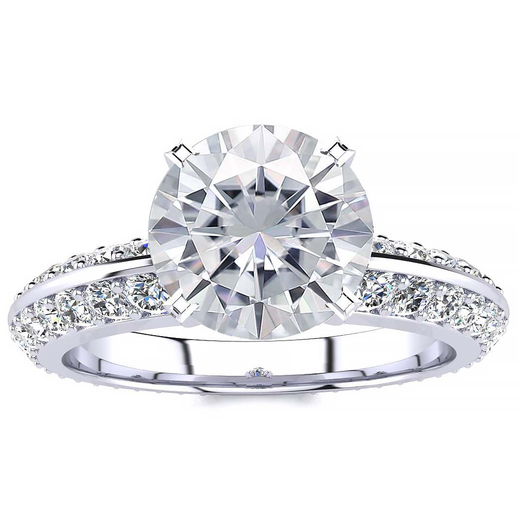 Ella Moissanite Ring