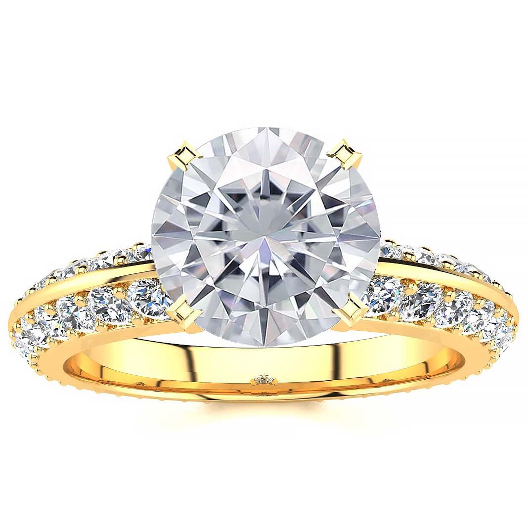 Ella Moissanite Ring