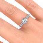 Ella Moissanite Ring