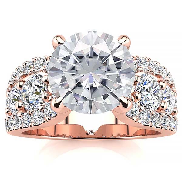 Britney Moissanite Ring