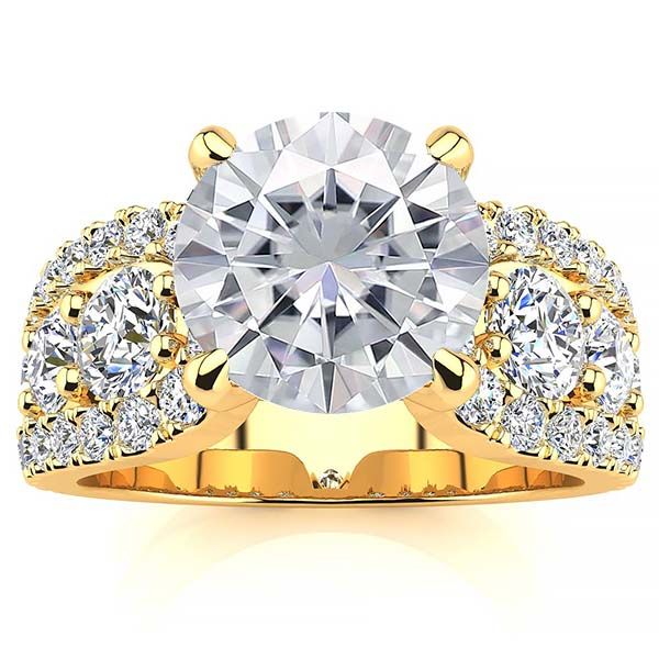 Britney Moissanite Ring