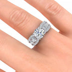 Britney Moissanite Ring