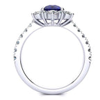 Snowflake Sapphire Ring