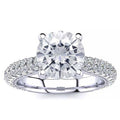Rosemary Moissanite Ring